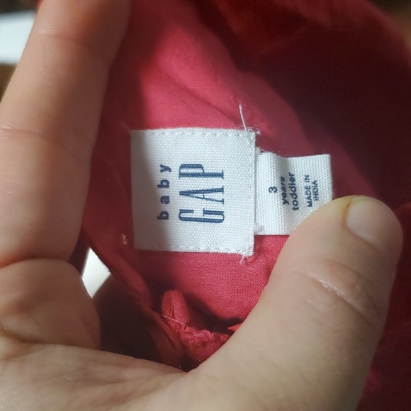 Gap Embroidered Red Dress - Picture 4 of 4